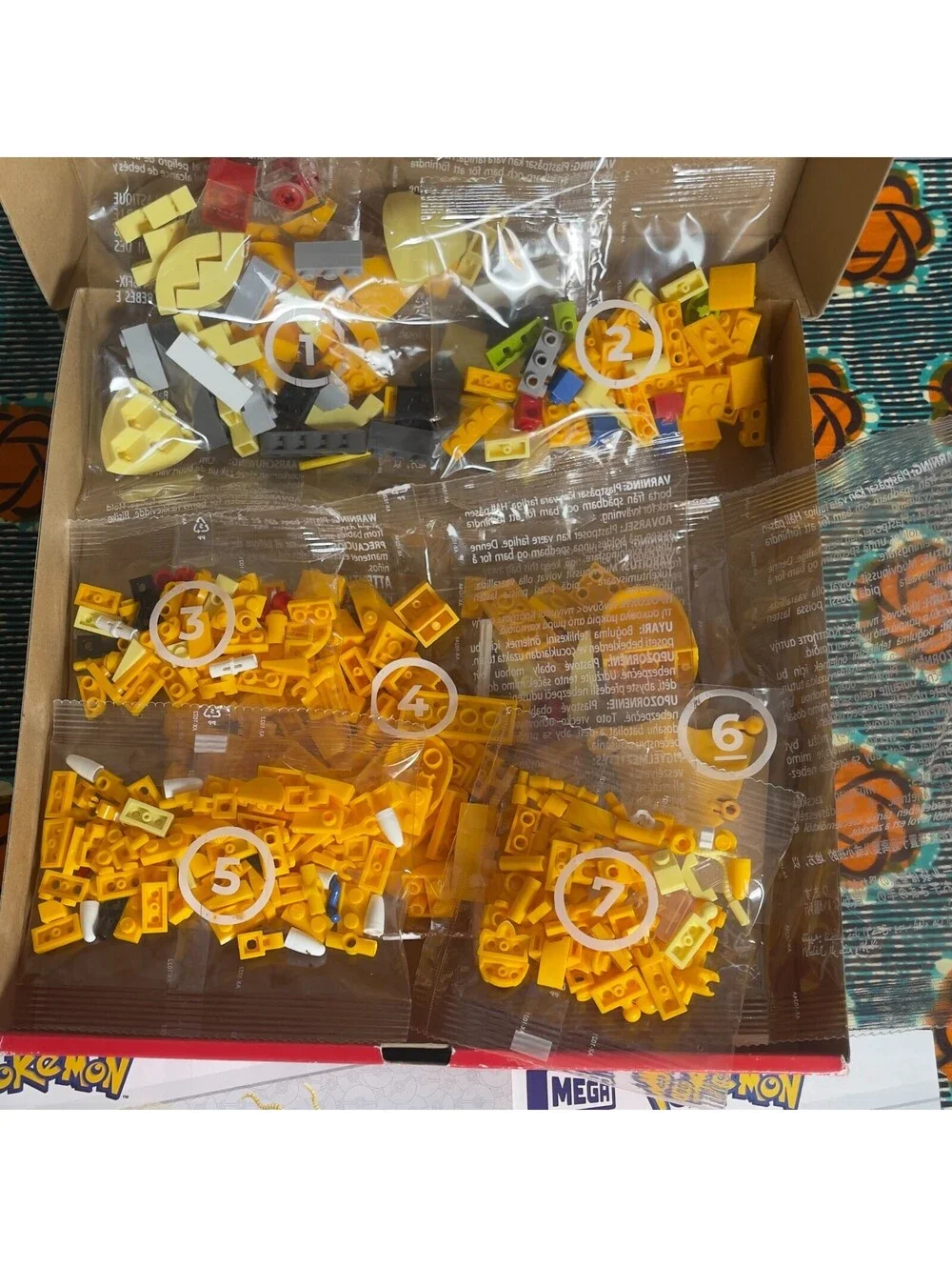 MEGA Pokémon Dragonite Build with Motion Set HKT25 387pcs Interlocking Blocks